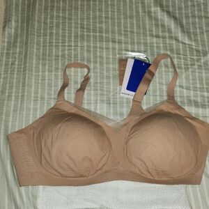Honeylove Beige Wireless Support Bra Size 2X